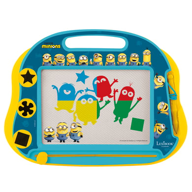 LEXIBOOK Minions Magnetische Multicolor-Zeichentafel inkl. Zubehör A5 Format von Minions