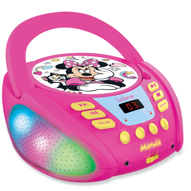 LEXIBOOK Minnie Bluetooth CD-Spieler mit Lichteffekten von Lexibook