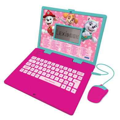 LEXIBOOK Paw Patrol Zweisprachiger Laptop, Englisch und Deutsch von Lexibook