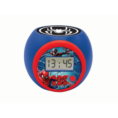 LEXIBOOK Spiderman Projektionswecker mit LED Farbwechsel und Timer-Funktion von Lexibook