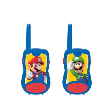 LEXIBOOK Super Mario Walkie-Talkies bis zu 200 Meter Reichweite mit Gürtelclip von Lexibook