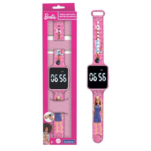 Lexibook, Barbie, Digitale Uhr, 12 24-Stunden-Anzeige DMW060BB von Lexibook