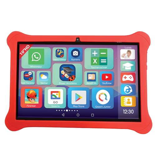 Lexibook, Lexipad® 10'', Edutainment-Tablet, Powered by Android™, Entwickelt für die ganze Familie, Bildungs- und Spaßinhalte, Kindersicherung, TLN10DE von Lexibook