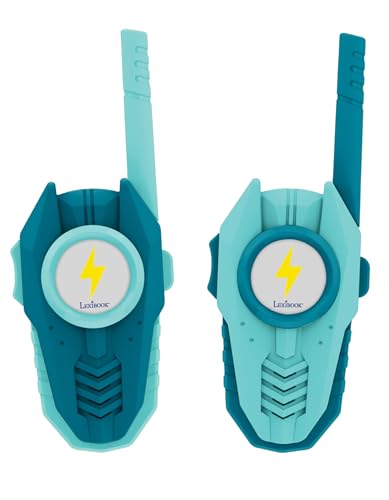 Lexibook, Walkie-Talkies, Sprachübertragung bis zu 250 Meter, HD-Sound, Funkübertragung, Anzeigeleuchte, Kommunikationsspiel, Batteriebetrieb, Blau, TW19 von Lexibook