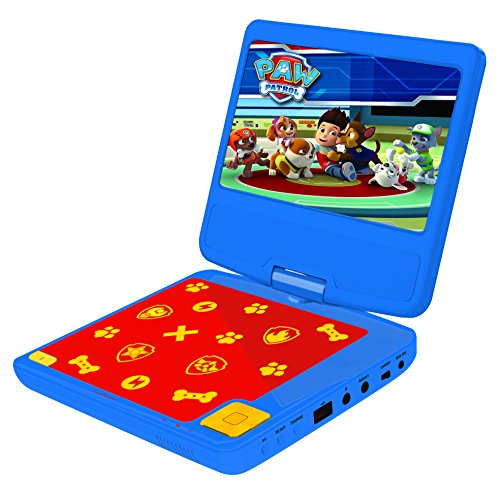 Lexibook DVDP6PA Paw Patrol DC – Sammelfiguren DVD Player, blau/rot, Large von Lexibook