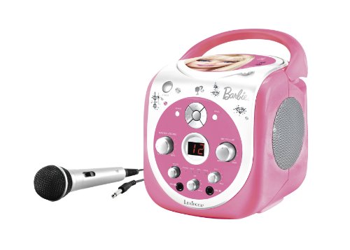 Lexibook K5000BB - Barbie tragbarer CD+G Karaoke Player von Lexibook