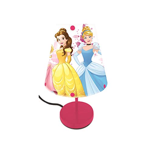 Lexibook LT010DP Nachttischlampe, Farbe Dekoratives Licht mit Disney Princess, Cartoon, medium von Lexibook