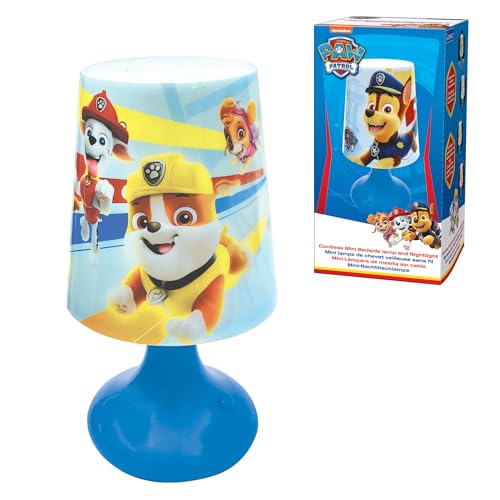 Lexibook, Paw Patrol, Mini Nachttischlampe und Nachtlicht, blau, MLT10PA von Lexibook