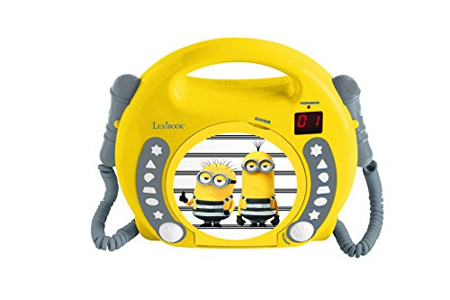 CD-Player mit 2 integrierten Mikrofonen Despicable Me Lexibook RCDK100DES von Lexibook