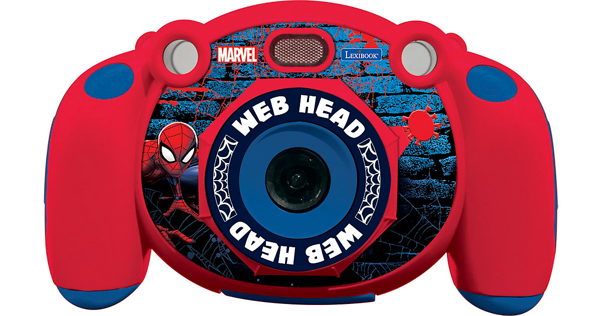 Lexibook Marvel Spider-Man Peter Parker CD Player for Kids with 2 Toy  Microphones, Headphones Jack, with Batteries, Blue, RCDK100SP