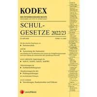 KODEX Schulgesetze 2022/23 von LexisNexis ARD ORAC