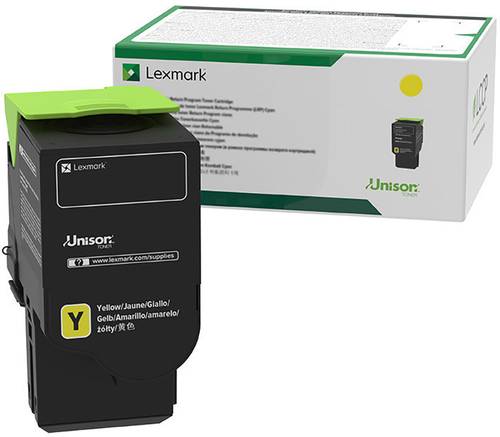 Lexmark Rückgabe Tonerkassette C2325 C2425 C2535 MC2325 MC2425 MC2535 MC2640 Original Gelb 1000 Sei von Lexmark