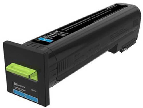 Lexmark Rückgabe Tonerkassette CS820 CX820 CX825 CX860 Original Cyan 8000 Seiten 72K20C0 von Lexmark