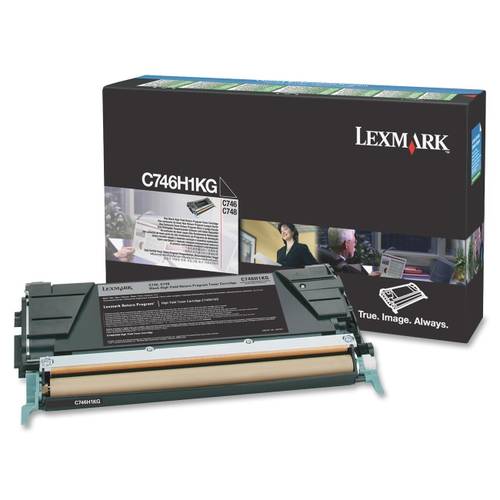 Lexmark Tonerkassette C746H1KG Original Schwarz 12000 Seiten C746H1KG von Lexmark