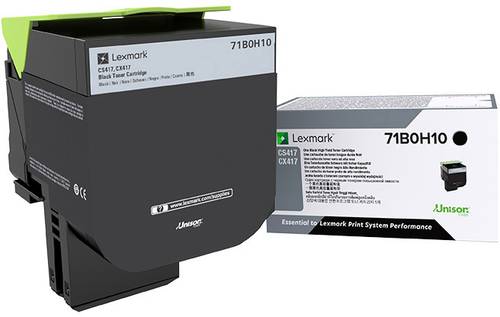 Lexmark Tonerkassette CS417 CX417 Original Schwarz 6000 Seiten 71B0H10 von Lexmark