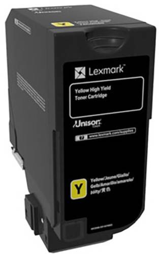 Lexmark Tonerkassette CS720 CS725 Original Gelb 12000 Seiten 74C0H40 von Lexmark