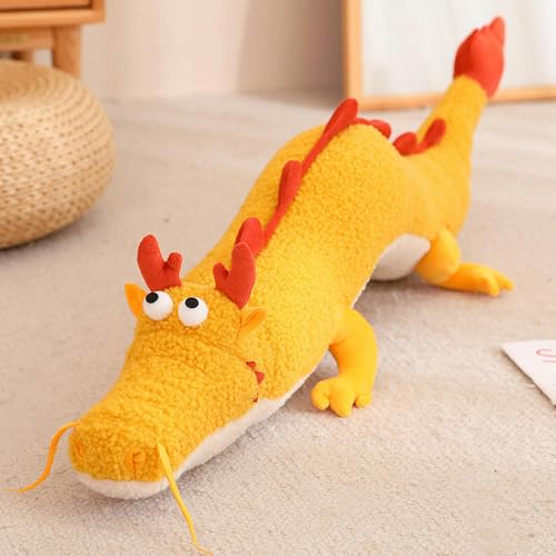 LfrAnk Cartoon Drachen Puppe Tier Plüschtier Kissen für Kinder Geburtstagsgeschenk 90cm 4 von LfrAnk