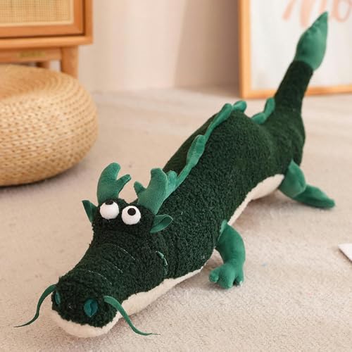 LfrAnk Cartoon Drachen Puppe Tier Plüschtier Kissen für Kinder Geburtstagsgeschenk 90cm 5 von LfrAnk