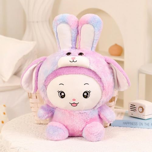 LfrAnk Cartoon Hase Puppe Plüsch Spielzeug Hase Puppe Kinder Muppet Puppe Geburtstagsgeschenk 70CM 1 von LfrAnk