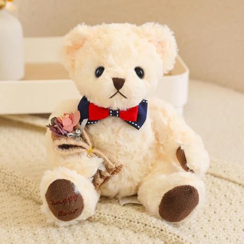 LfrAnk Cartoon Liebe Teddybär Puppe Stofftier Bär Puppe Ragdoll Geburtstagsgeschenk 20CM 4 von LfrAnk