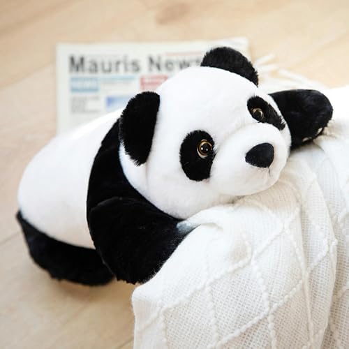 LfrAnk Cartoon Panda Puppe Plüschtier Tier Panda Puppe Kinder Puppe Geburtstagsgeschenk 80CM 1 von LfrAnk