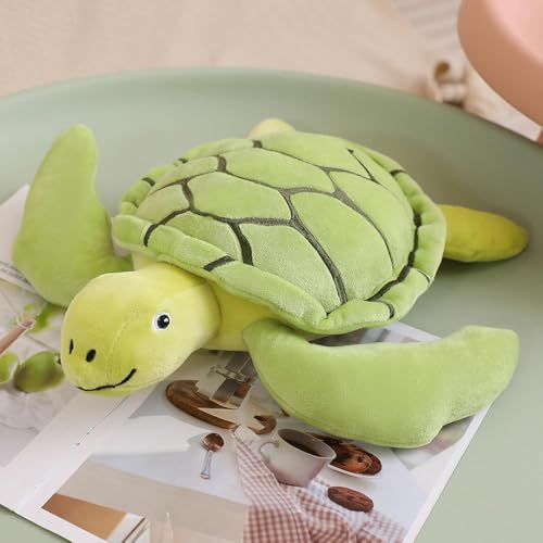 LfrAnk Cartoon Schildkröte Kissen Plüschtier Puppe Ozean Schildkröte Puppe Kinder Puppe Geburtstagsgeschenk 80CM 1 von LfrAnk