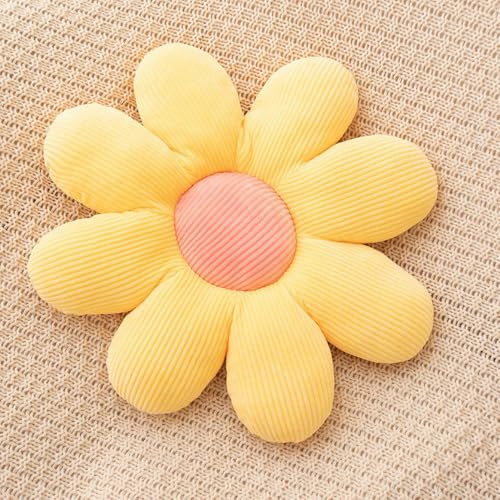 LfrAnk Cartoon Sonnenblume Kissen, Plüschtier, Blumenpuppe, Zuhause Kissen, Gänseblümchen Kissen, Kinder Geburtstagsgeschenk, 40CM 8 von LfrAnk