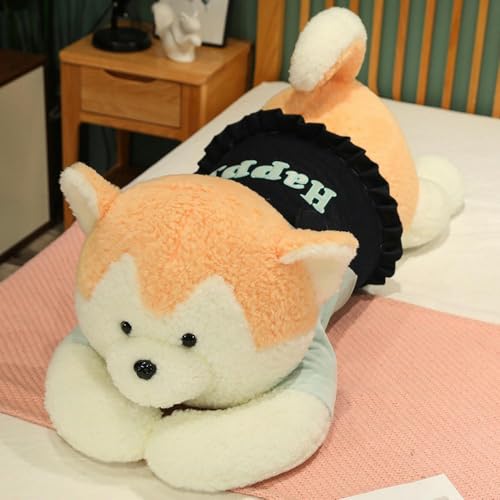 LfrAnk Husky Puppe Plüschtier Hundepuppe Mädchen Kissen Puppe Puppe Kinder Geburtstagsgeschenk 90CM 4 von LfrAnk