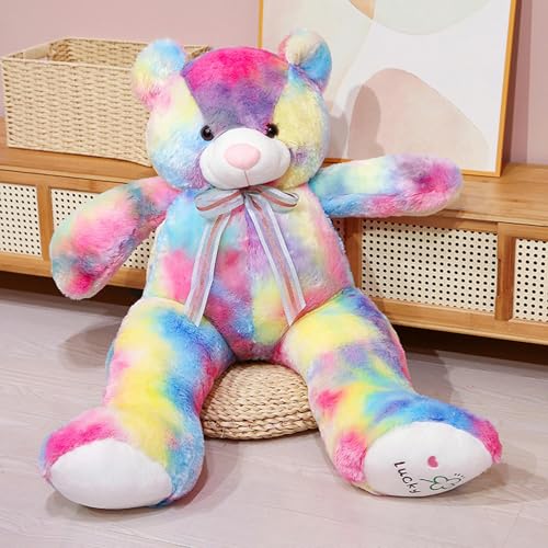 LfrAnk Kawaii Bär Teddybär Puppe, Tier Plüsch Spielzeug Kinder Geburtstagsgeschenk 100cm 2 von LfrAnk