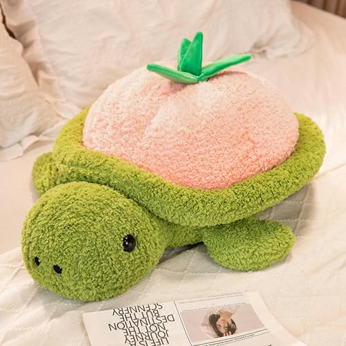 LfrAnk Kreative Frucht Schildkröte Puppe Niedliches Plüschtier Pfirsich Ananas Schildkröte Puppe Home Kissen Kinder Weihnachten Geschenk Geburtstagsgeschenk 80cm 1 von LfrAnk