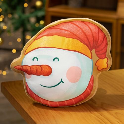 LfrAnk Kreativer Weihnachtsmann Weihnachtsbaum Weiches Kissen Plüschspielzeug Sofa Kissen Kinder 40cm 2 von LfrAnk