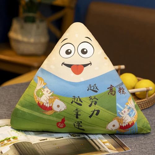 LfrAnk Kreatives Drachenboot Festival Zongzi weiches Kissen Plüsch Spielzeug Anhänger Mädchen Geburtstagsgeschenk 10cm 3 von LfrAnk