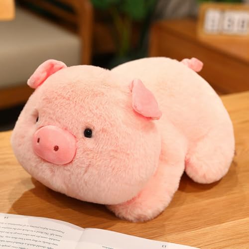 LfrAnk Niedliches Schwein weiches Kissen Tier Plüschtier Schwein Puppe Kinder Geburtstagsgeschenk 35cm 1 von LfrAnk