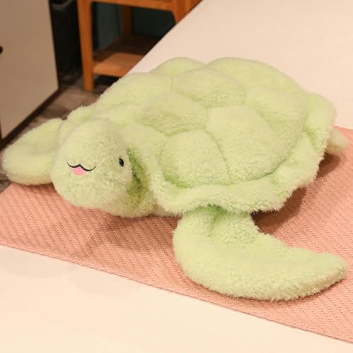 LfrAnk Schildkröte Kissen Plüsch Spielzeug Puppe Schildkröte Puppe Mädchen Stoffpuppe Kinder Geburtstagsgeschenk 80CM 1 von LfrAnk