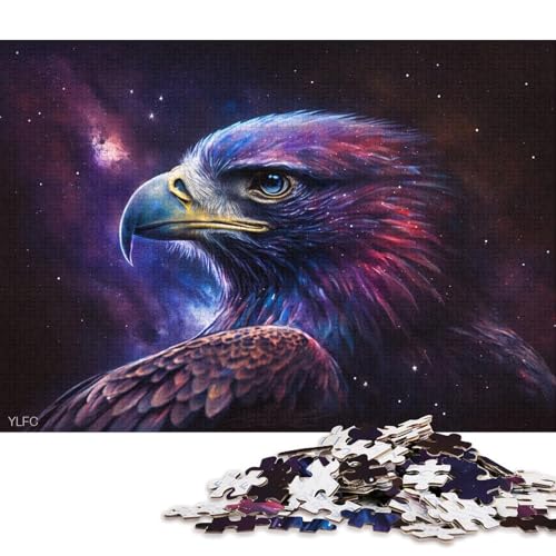 1000-teiliges Puzzle Galaktisches Universum – Adler, Puzzle für Erwachsene, Kartonpuzzle, Lernspiel (Größe 38 * 26 cm) von LiJianXXE