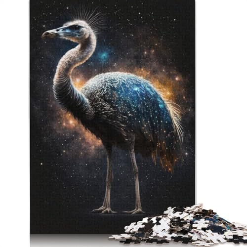 1000-teiliges Puzzle Galaxy Rhea Puzzle für Erwachsene Holzpuzzle Lernspiel Herausforderungsspielzeug Größe: 75 x 50 cm von LiJianXXE