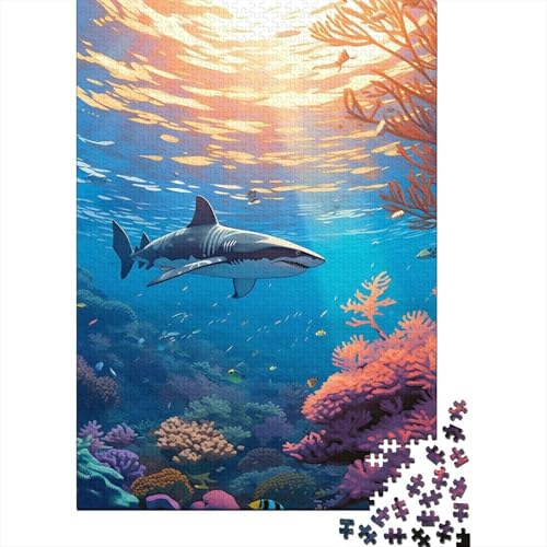 1000-teiliges Puzzle Wunderbare Welt für Kinder, Kartonpuzzle, Lernspielzeug, Größe: 75 x 50 cm von LiJianXXE