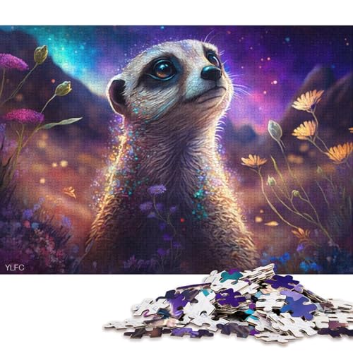 1000-teiliges Puzzle für Erwachsene, Das magische Erdmännchen, Puzzle für Holzpuzzle, Spielzeug, Denkspiel 75x50cm/1000 Teile von LiJianXXE