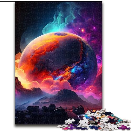 Puzzle 1000 Teile Außerirdischer Planet aus Holz, Hochschwieriges Denkspiel für Jugendliche 50x75cm Lernspielzeug für Jugendliche, Home-Office-Dekor Puzzle 1000 Teile Außerirdischer Planet aus Holz, Hochschwieriges Denkspiel für Jugendliche 50x75cm Lernspielzeug für Jugendliche, Home-Office-Dekor von LiJianXXE