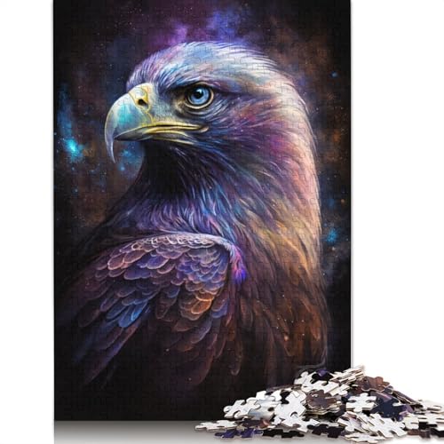 Puzzle 1000 Teile für Erwachsene, Galaxy Fantasy Eagles, Puzzle für Erwachsene, Kartonpuzzle, Lernspiel, Herausforderungsspielzeug (Größe 38 x 26 cm) von LiJianXXE