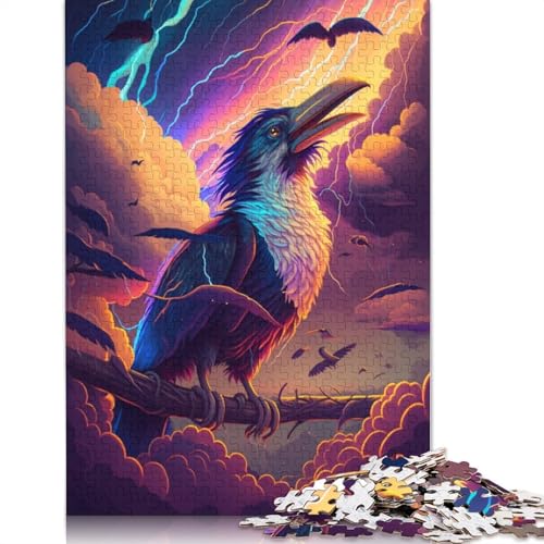 Puzzle für Erwachsene, 1000 Teile, Fantasie-Tukan, Puzzle für Erwachsene und Kinder, Papppuzzle, Spielzeug, Denkspiel, Größe: 38 x 26 cm von LiJianXXE