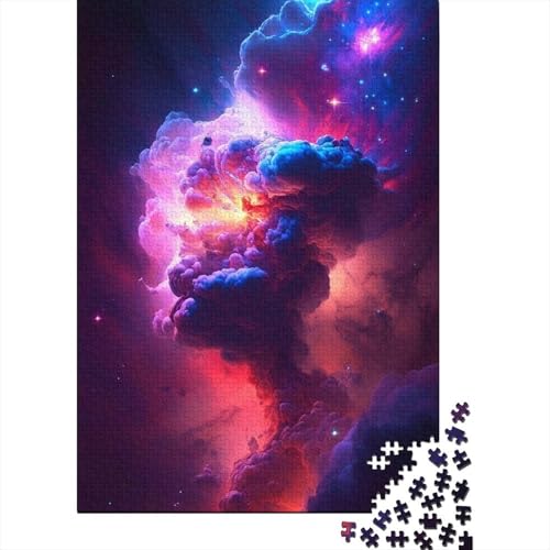 Puzzle für Erwachsene, 1000 Teile, Nebelwolken für Erwachsene, schwierige Puzzles für Erwachsene, Puzzle-Geschenke (Größe 75 x 50 cm) von LiJianXXE