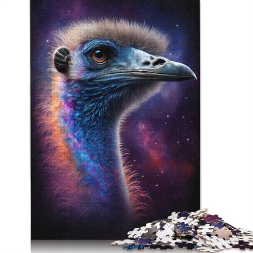 Puzzle für Erwachsene, Galaxy Rhea, 1000-teiliges Puzzlespiel, Holzpuzzle für Erwachsene und Kinder ab 12 Jahren, tolle Geschenke zu Weihnachten (Größe 75 x 50 cm) von LiJianXXE