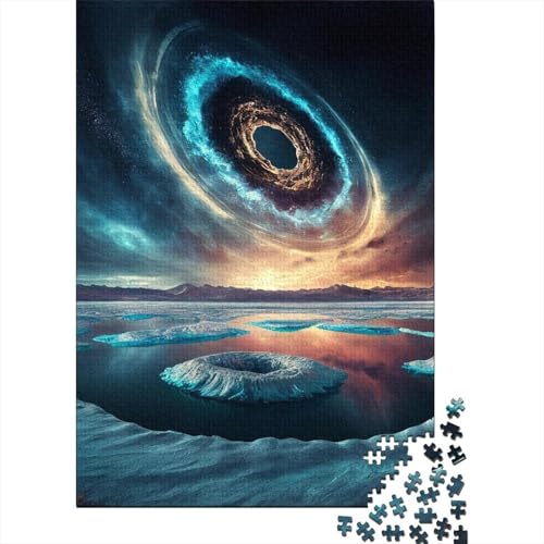 Puzzle für Erwachsene, Traumplanet, 1000-teiliges Puzzle, Holzpuzzle für Erwachsene und Kinder ab 12 Jahren, gutes Geschenk für Erwachsene und Kinder, Größe: 75 x 50 cm von LiJianXXE