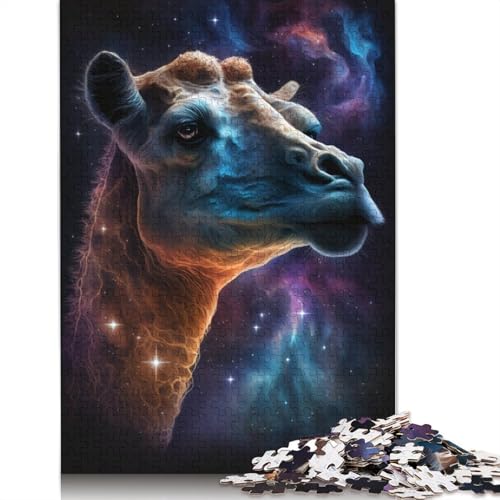 Puzzle für Erwachsene Galaxy Camel Space Puzzles für Erwachsene 1000 Kartonpuzzle Geeignet für Erwachsene Geschenkideen Größe: 38x26cm von LiJianXXE