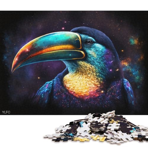 Puzzle mit 1000 Teilen, Cosmic Galaxy Tucano, Puzzle für Erwachsene, Holzpuzzle, Heimdekoration (Größe 75 * 50 cm) von LiJianXXE