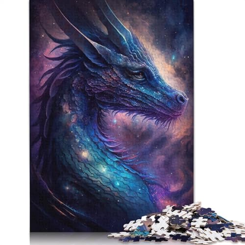 Puzzles for Galaxy Flying Dragon, 1000-teiliges Puzzle aus Karton für Erwachsene und Kinder ab 12 Jahren, Lernspiel, herausforderndes Spielzeug (Größe 38 x 26 cm) von LiJianXXE