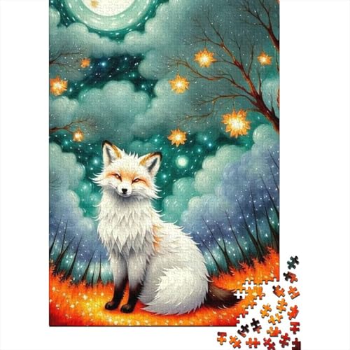 Tier-Fuchs-Puzzle für Erwachsene, 300-teiliges Puzzle für Erwachsene, Puzzle-Spielzeug, 300-teiliges Puzzle für Erwachsene und Jugendliche, Größe 40x28 cm von LiJianXXE