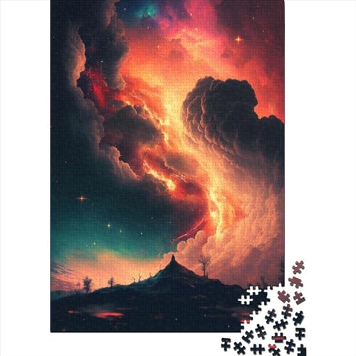 Traumhafter Sonnenuntergang, Puzzle für Erwachsene und Teenager, 500 Teile, 500-teiliges Puzzle für Erwachsene und Jugendliche Menschen, Größe 52x38 cm von LiJianXXE