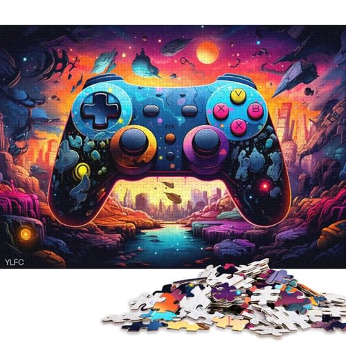 1000-teiliges Puzzle, Kunstspiel, Puzzle, Kartonpuzzle, Lernspielzeug 38x26cm/1000 Stück von LiJianXXL